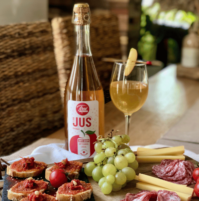 JUS DE POMME PÉTILLANT