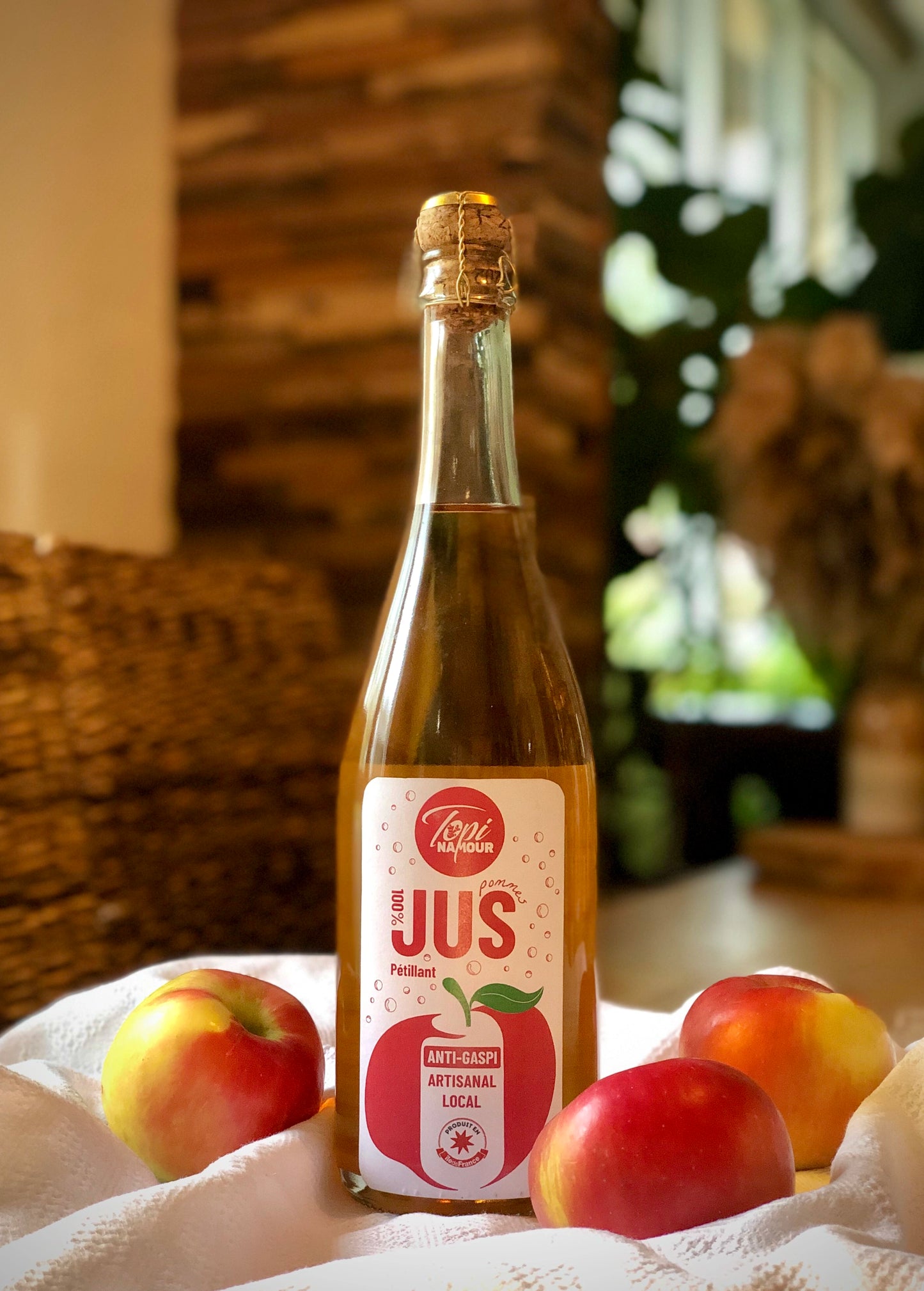 JUS DE POMME PÉTILLANT