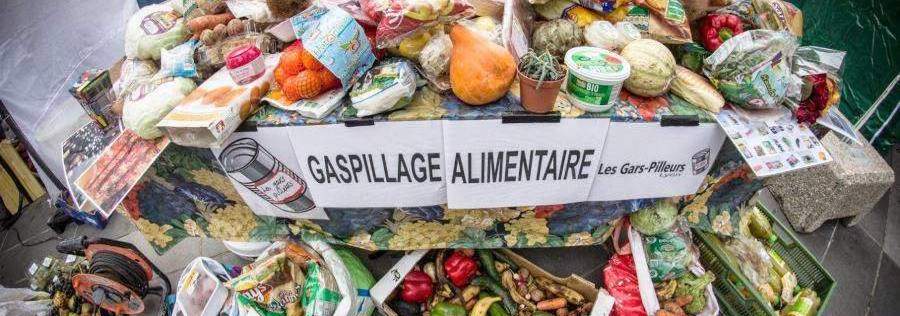 Gaspillage alimentaire affiche