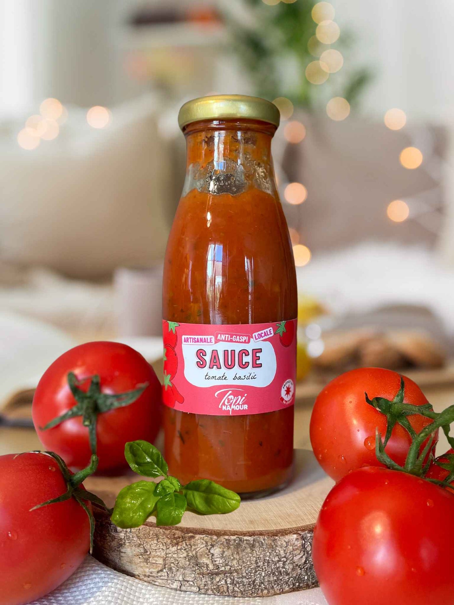 Sauce tomate basilic