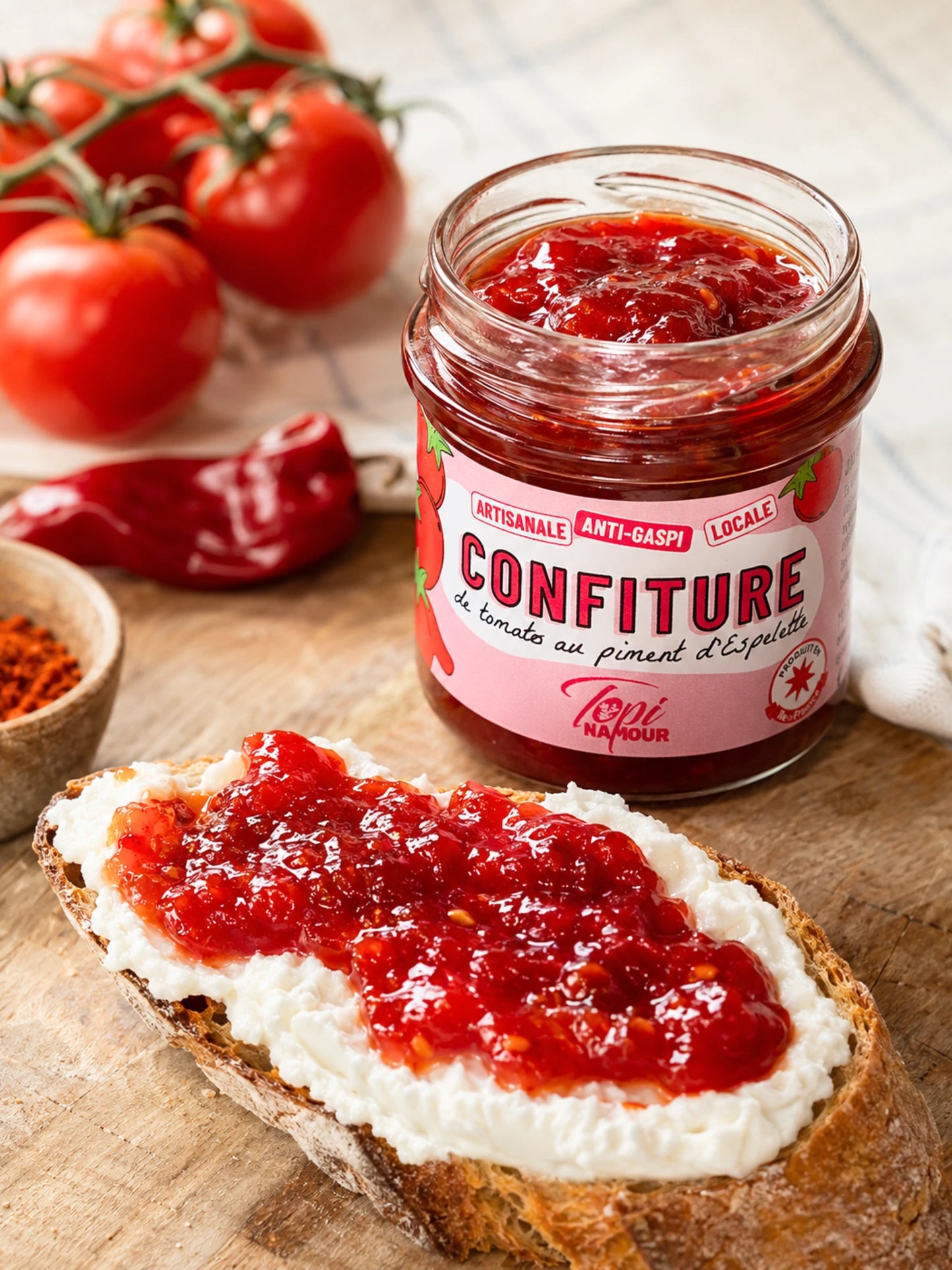 tomate piment d'espelette