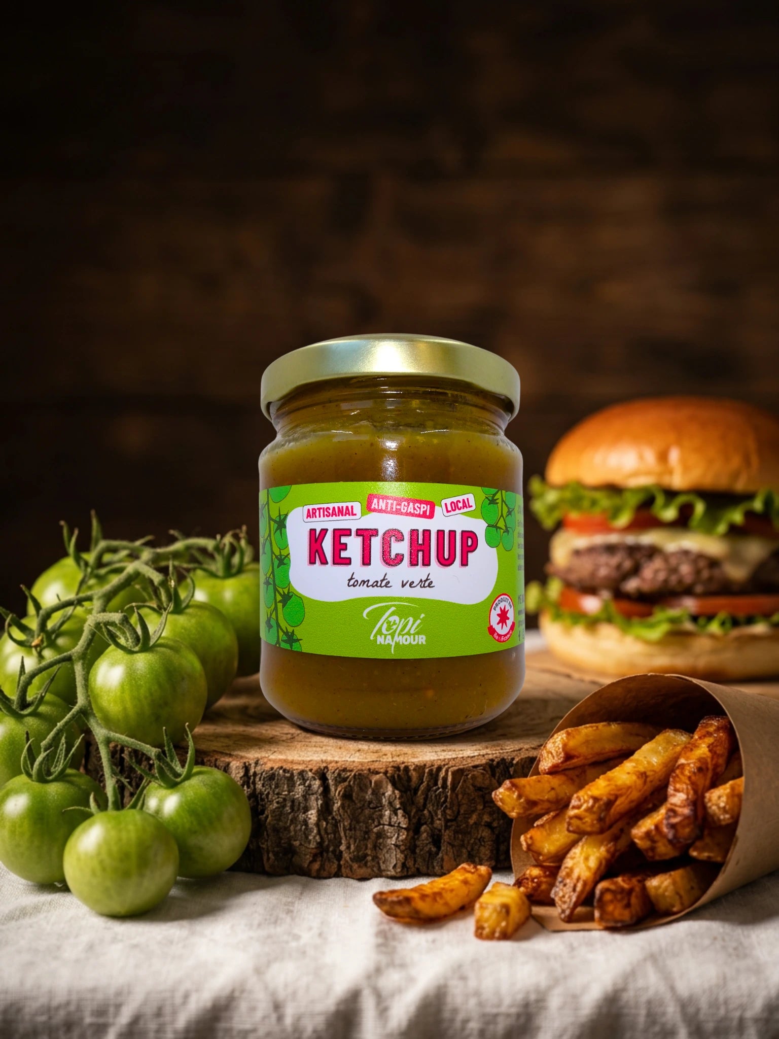 ketchup-de tomate verte