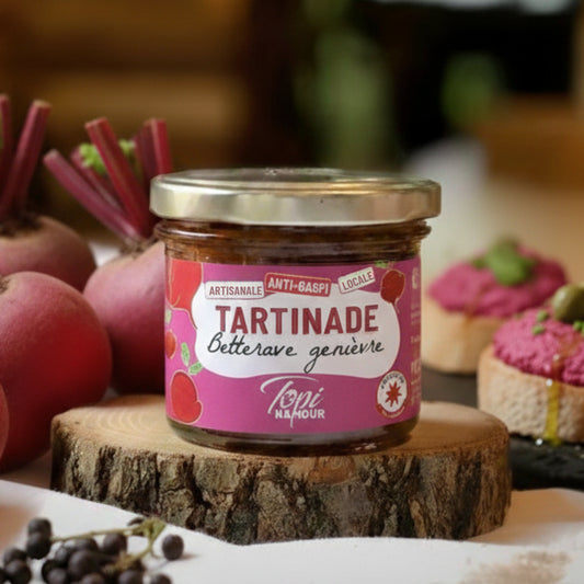 TARTINADE BETTERAVE GENIÈVRE