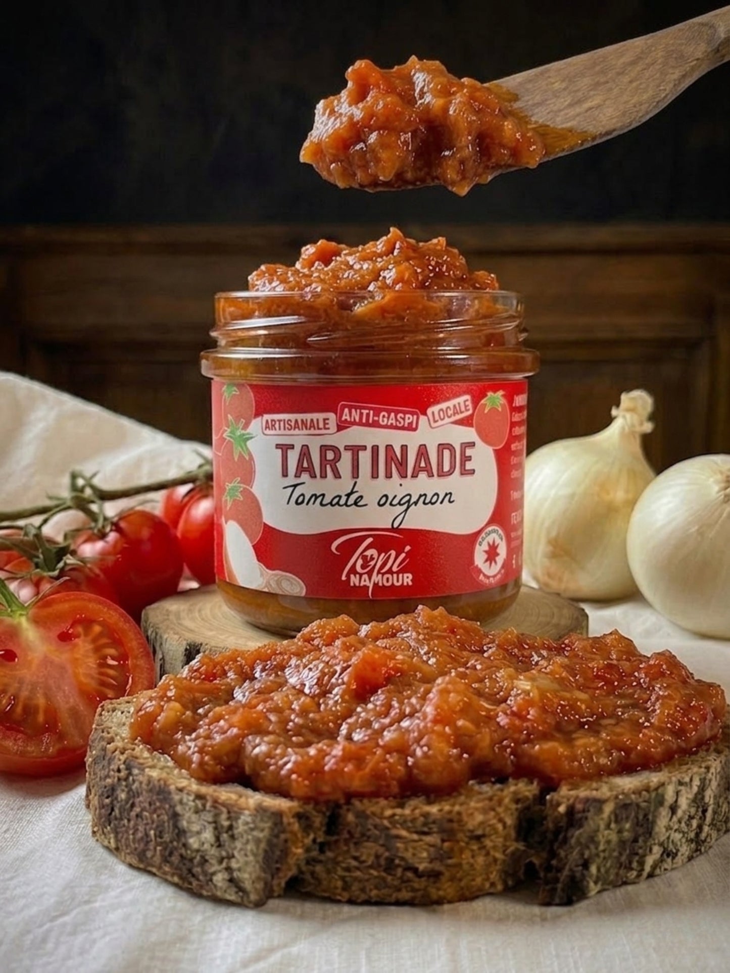 tartinade tomate oignon