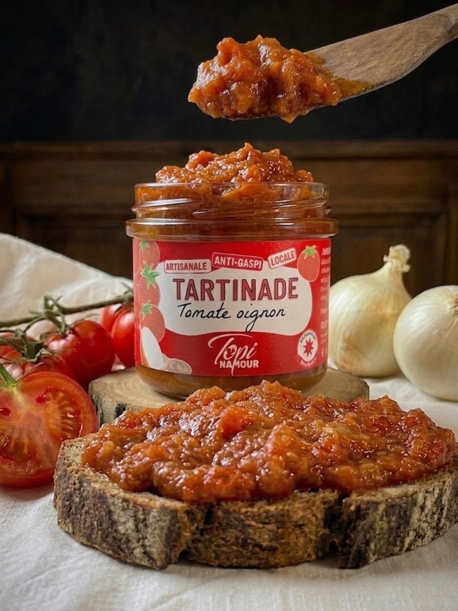 tartinade tomate oignon